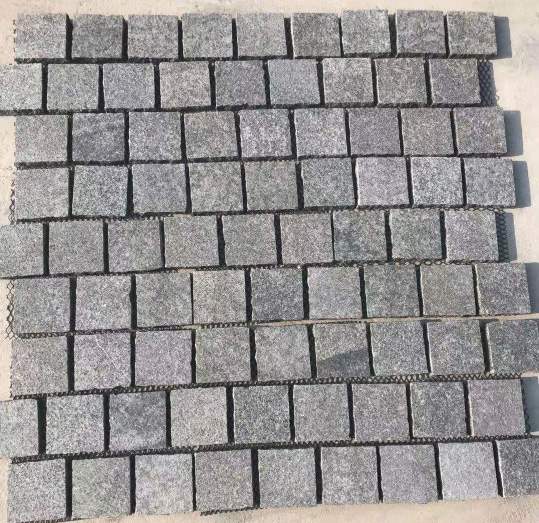 Gray Square Granite Mosaic Tile
