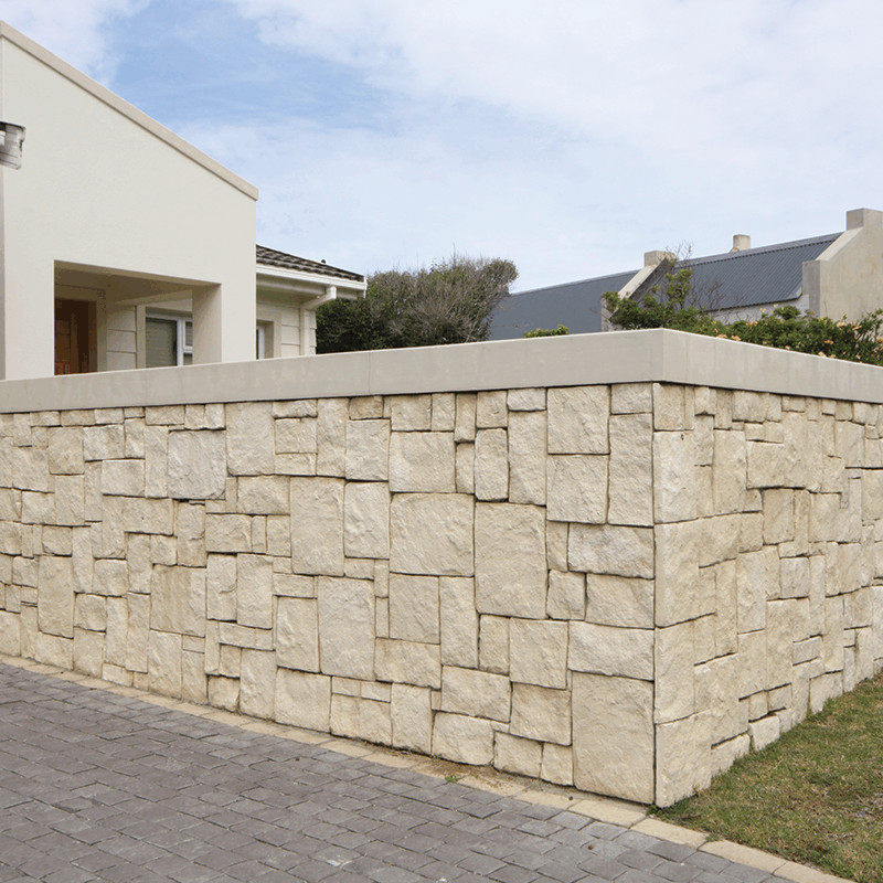 Off White Sandstone Dry Stack Cladding