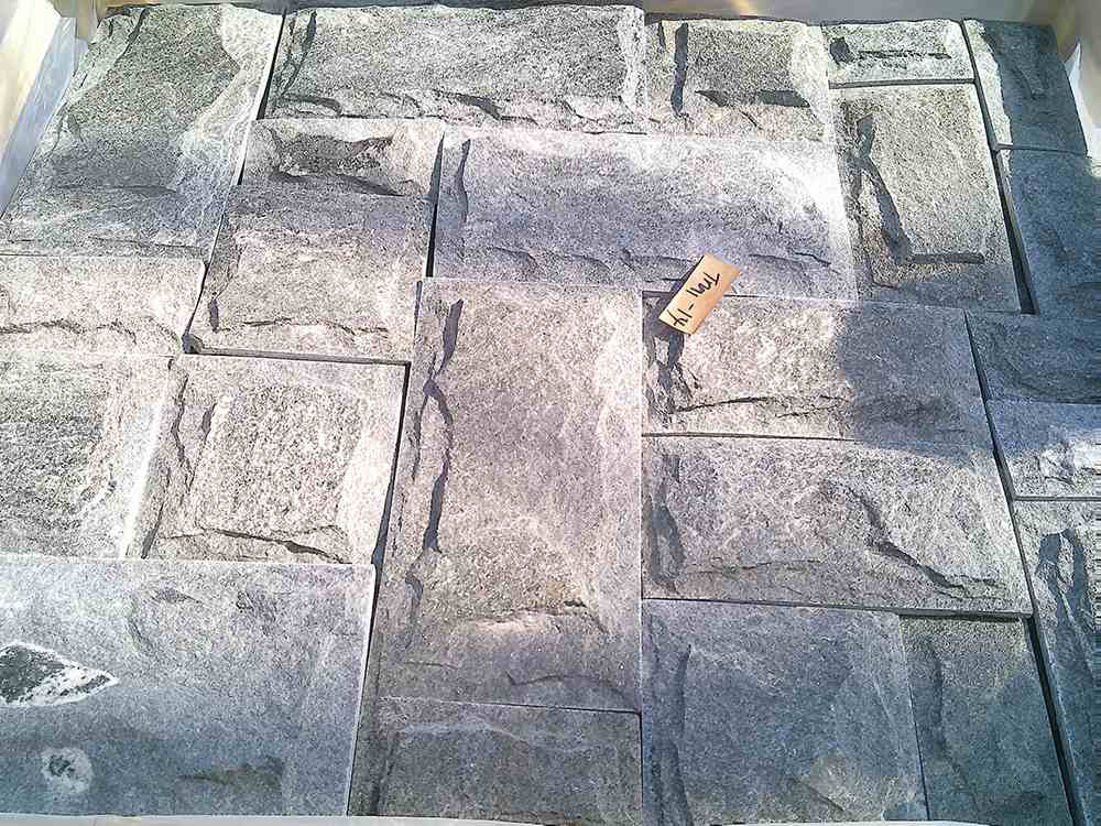 Gray Slate Mushroom Cladding Stone