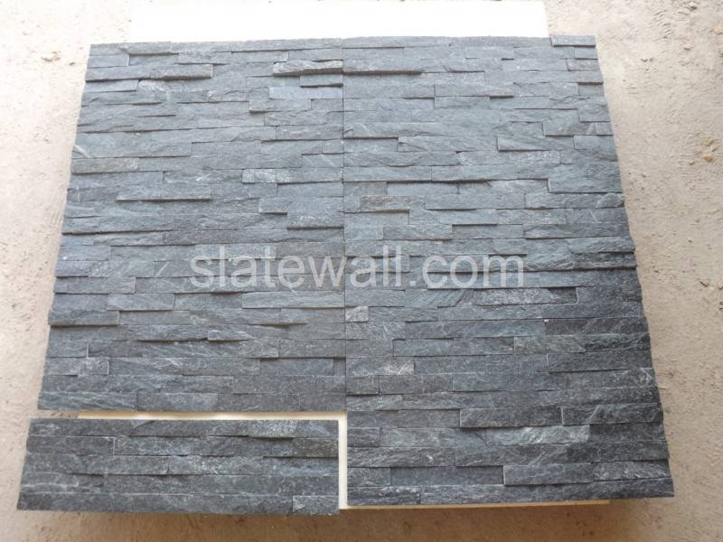 Black Quartzite Wall Panel