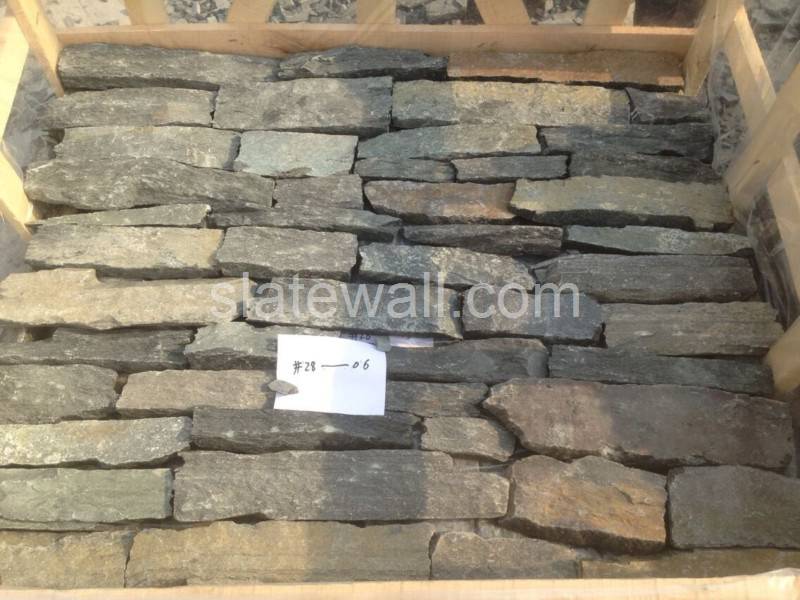 Black Quarzite Masonry Stone