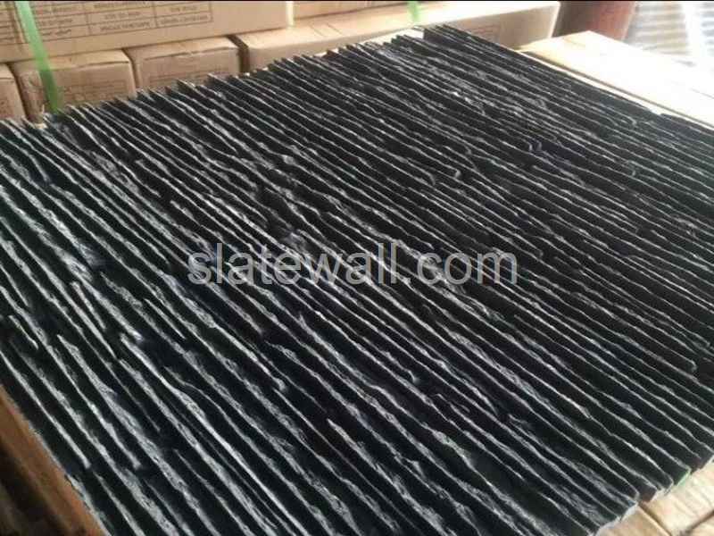 Black Slate Waterfall Stone