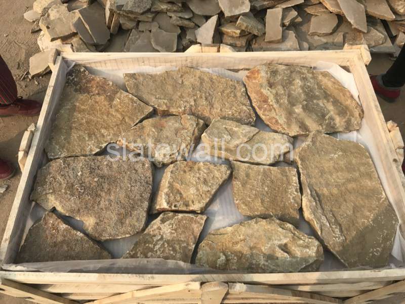 Brown Random Slate Masonry Stone