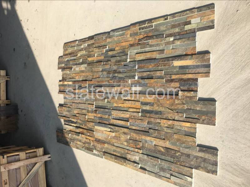 Brown Slate Wall Panel