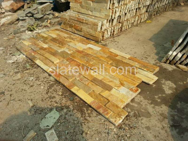 Gold Quarzite Wall Veneer