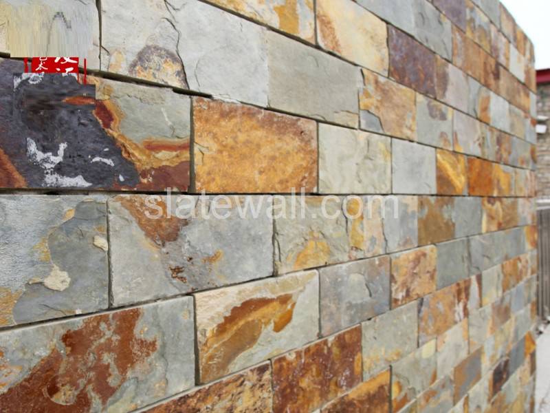 Multicolor Slate Wall Tile