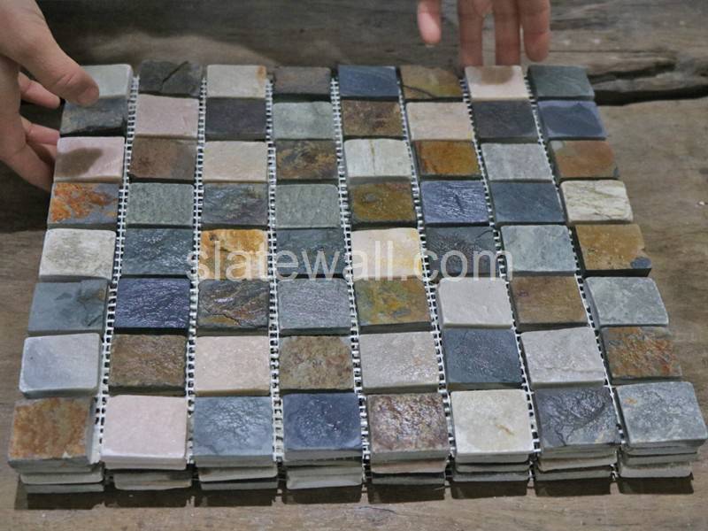 Slate Mosaic  Wall Tiles