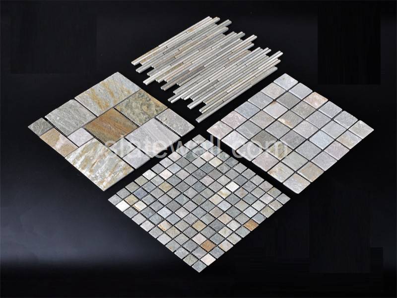 Slate Mosaic Wall Tiles