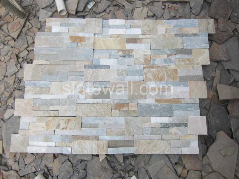 White Mushroom Slate ledgestone